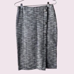 C Est Tweed Long‎ Pencil Skirt